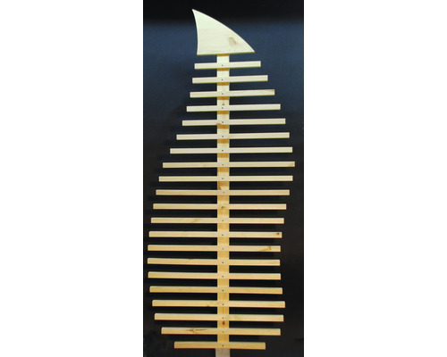 Dekorativer Weihnachtsbaum aus Holz