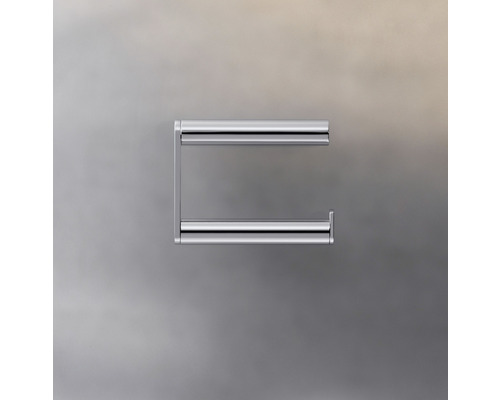 Porte-papier toilette en métal pour montage mural