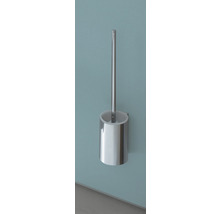 Wandmontierte WC-Bürste aus Metall