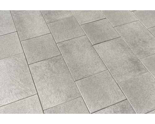 Dalle pour terrasses en béton iStone Style quartz 40 x 40 x 4 cm