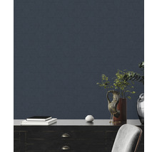 Papier peint intissé 39091-4 Antigua graphique florale bleu