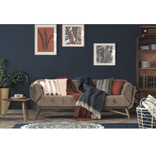 Papier peint intissé 39091-4 Antigua graphique florale bleu