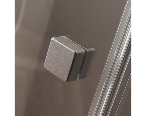 Poignée de porte carrée en métal