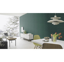 Papier peint intissé 429954 Rhapsody aspect pierre vert
