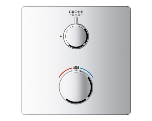 Grohe Thermostatarmatur zur Unterputzmontage