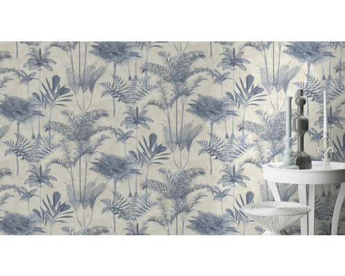 Papier peint à motif de palmier pour la décoration murale