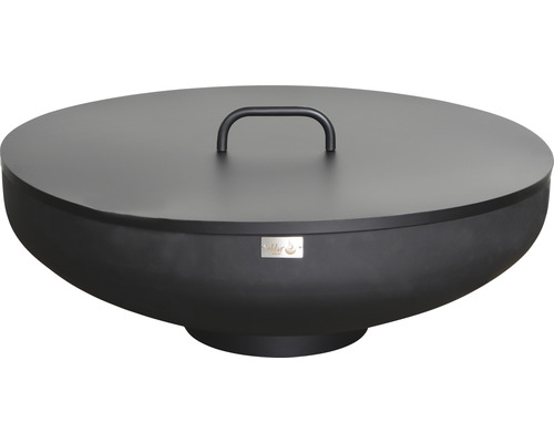 Brasero recouvert en métal