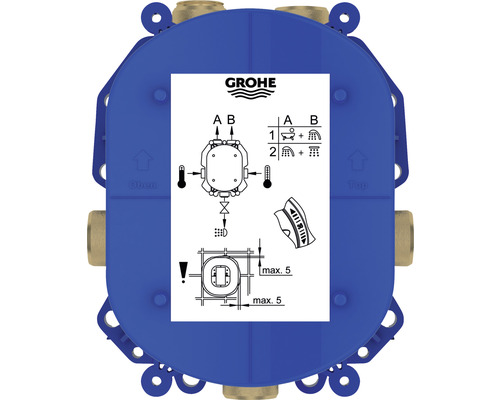 Unité d''installation encastrée Grohe