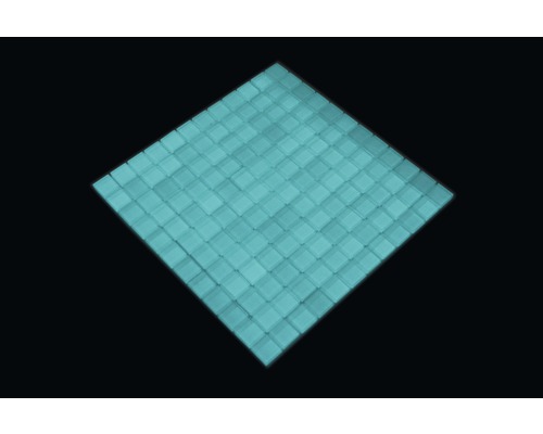 Mosaikfliese aus Glas, quadratisch