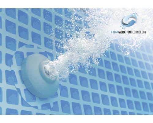 Technologie Hydro Aeration dans une piscine