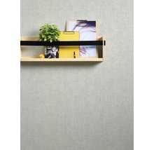 Papier peint intissé 37334-1 Greenery uni gris clair