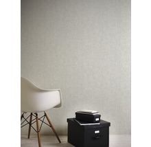 Papier peint intissé 37334-1 Greenery uni gris clair