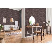 Papier peint intissé 37391-3 New Walls Mosaïque rose rouge