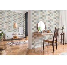 Papier peint intissé 37406-1 New Walls Carrelage carré