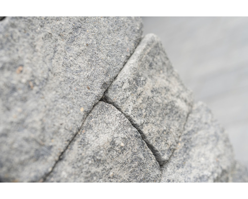 Nahaufnahme von Pflastersteinen