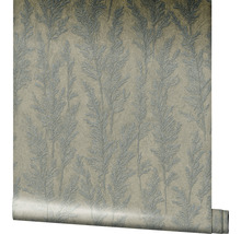 Rouleau de papier peint à motif végétal