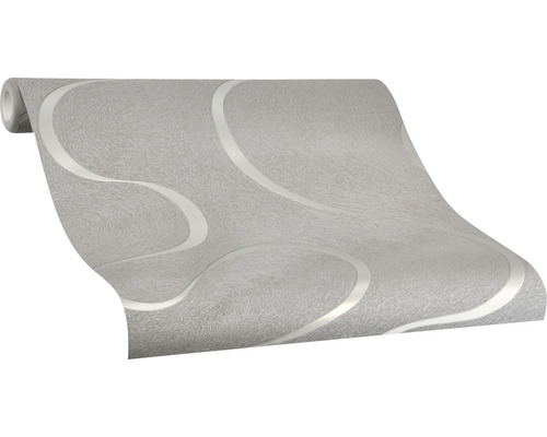 Rouleau de papier peint intissé avec motif ondulé