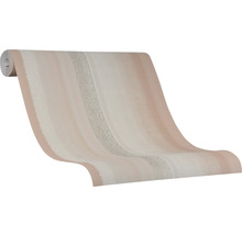 Rouleau de papier peint avec rayures et motif