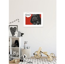 Poster SW Classic Comic Quote Vader 50x70 cm