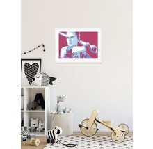 Poster SW Faces Rey 40x50 cm