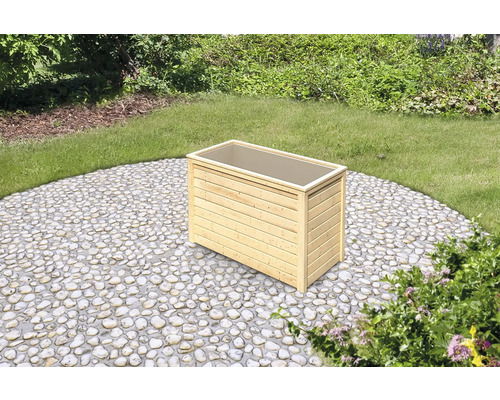 Jardinière en bois pour le jardin