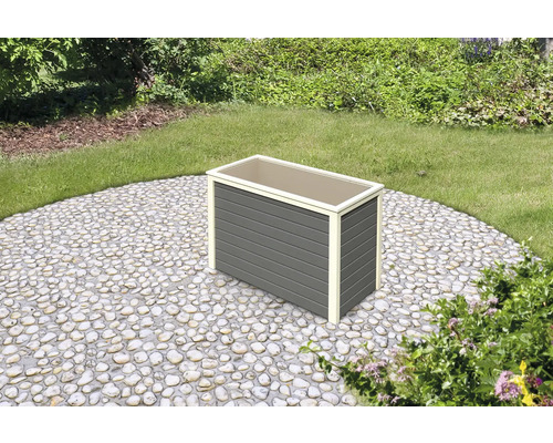 Jardinière rectangulaire pour le jardin