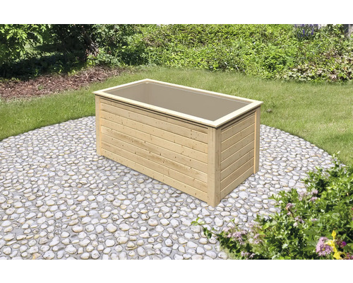 Jardinière en bois pour le jardin