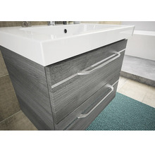Meuble sous-lavabo avec deux tiroirs dans la salle de bain
