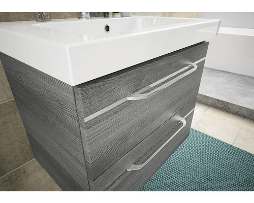 Waschtischunterschrank mit zwei Schubladen im Badezimmer