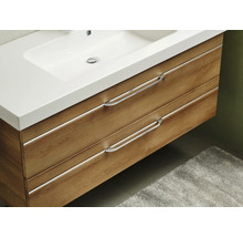 Meuble sous-lavabo avec deux tiroirs et lavabo
