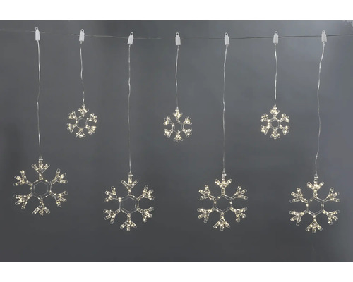 LED Schneeflocken Lichterkette LED Schneeflocken Lichterkette