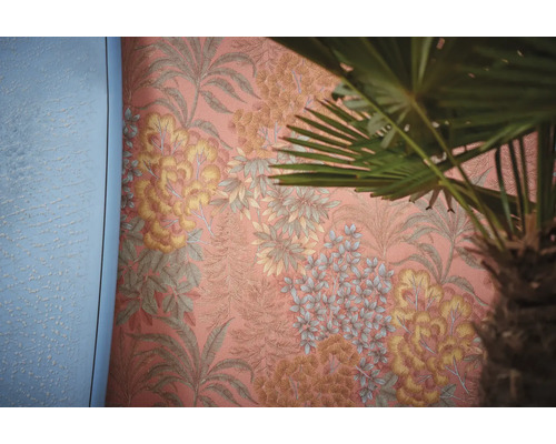 Papier peint avec motif végétal
