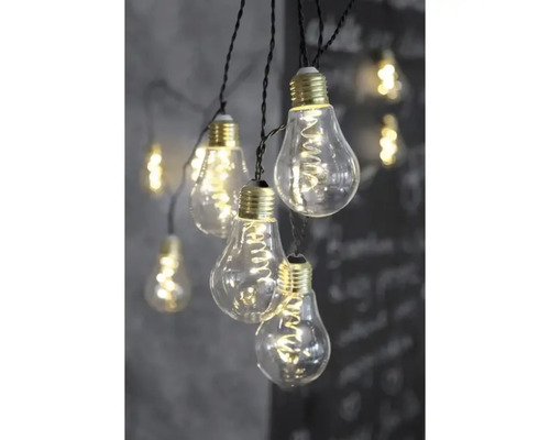 Dekorative Lichterkette mit Glühbirnenform für Innenräume