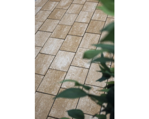 Pavés posés à l''extérieur