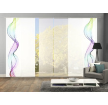 Flächenvorhang Home multicolor 60x245 cm 6er-Set