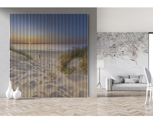 Panneau mural décoratif avec motif de plage pour l''intérieur