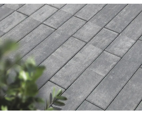 Pavés rectangulaires en béton