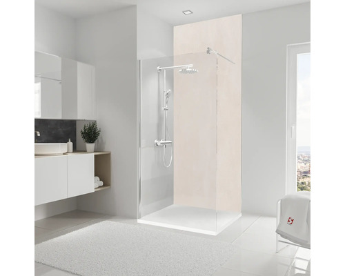 Panneau mural de douche SCHULTE DecoDesign aspect crépi beige 255 x 100 cm D1901025 540