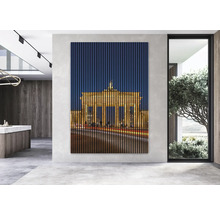Dekoratives Wandpaneel mit Motiv Brandenburger Tor im modernen Interieur