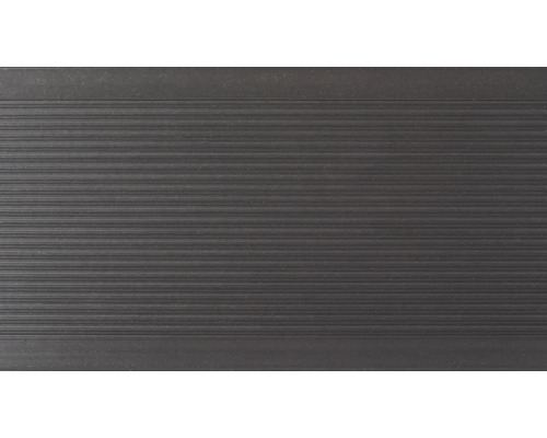 Carreau de sol gris avec surface rainurée