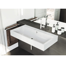 KALDEWEI Waschtisch Puro 120 cm weiß mit Hahnloch perleffekt 906806013001