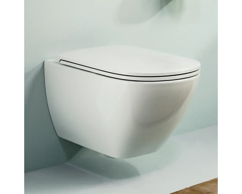 Wandhängendes WC aus Keramik