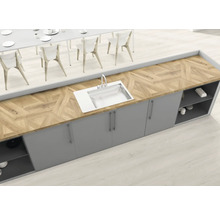 Plan de travail de cuisine K2589 Milano 4100x635x38 mm-thumb-4