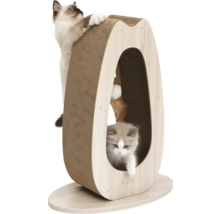 Arbre à chat avec deux chats