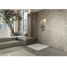 Receveur de douche KALDEWEI SUPERPLAN ZERO 1560-5 120 x 120 x 3.7 cm blanc alpin brillant 356047980001