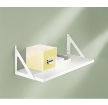 Wandregal mit Ablagefläche und Regalträgern an einer Wand