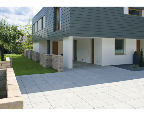 Beton Terrassenplatte grau 30 x 30 x 4 cm