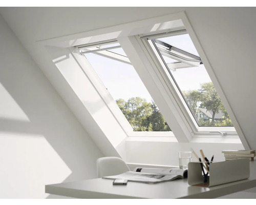 Velux Klappflügelfenster GPL 134x140 cm UK08 aluminium