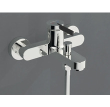 Robinet de baignoire mural avec douchette