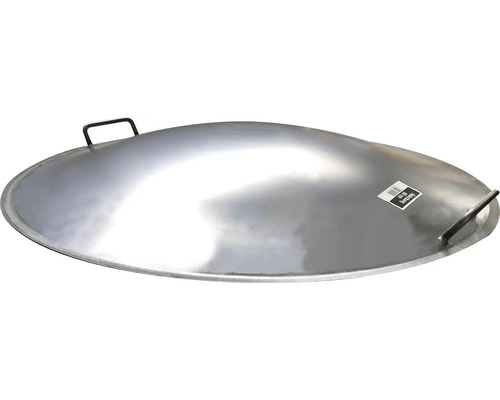 Abdeckung für Grillpfanne aus Metall mit Griffen